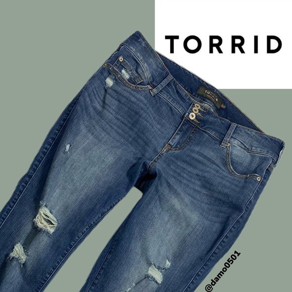 torrid Denim - Torrid Premium Stretch Light Wash Jeggings